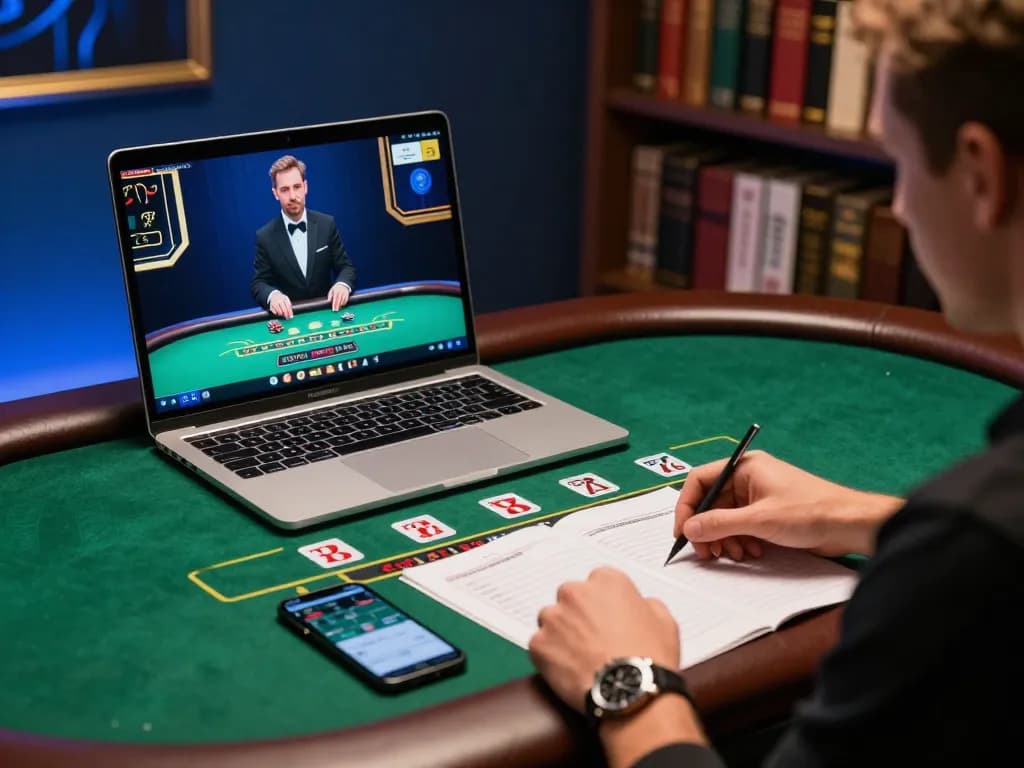Engaging in live dealer blackjack on https://net88.wtf/ with luxurious ambiance and strategy notes.