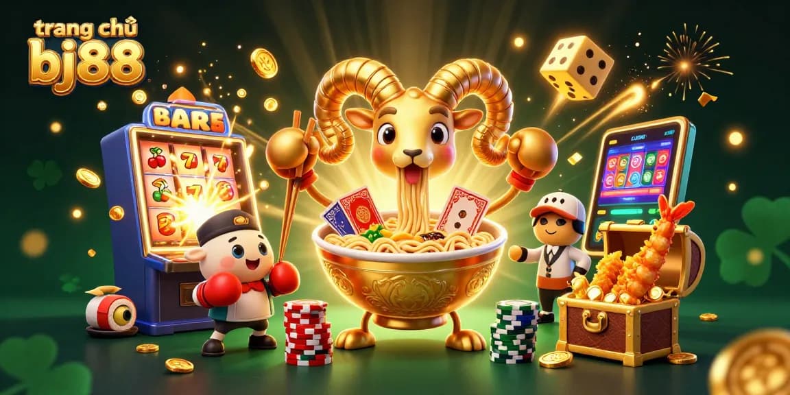 Experience winning at trang chủ bj88 with a vibrant, animated casino scene full of action.