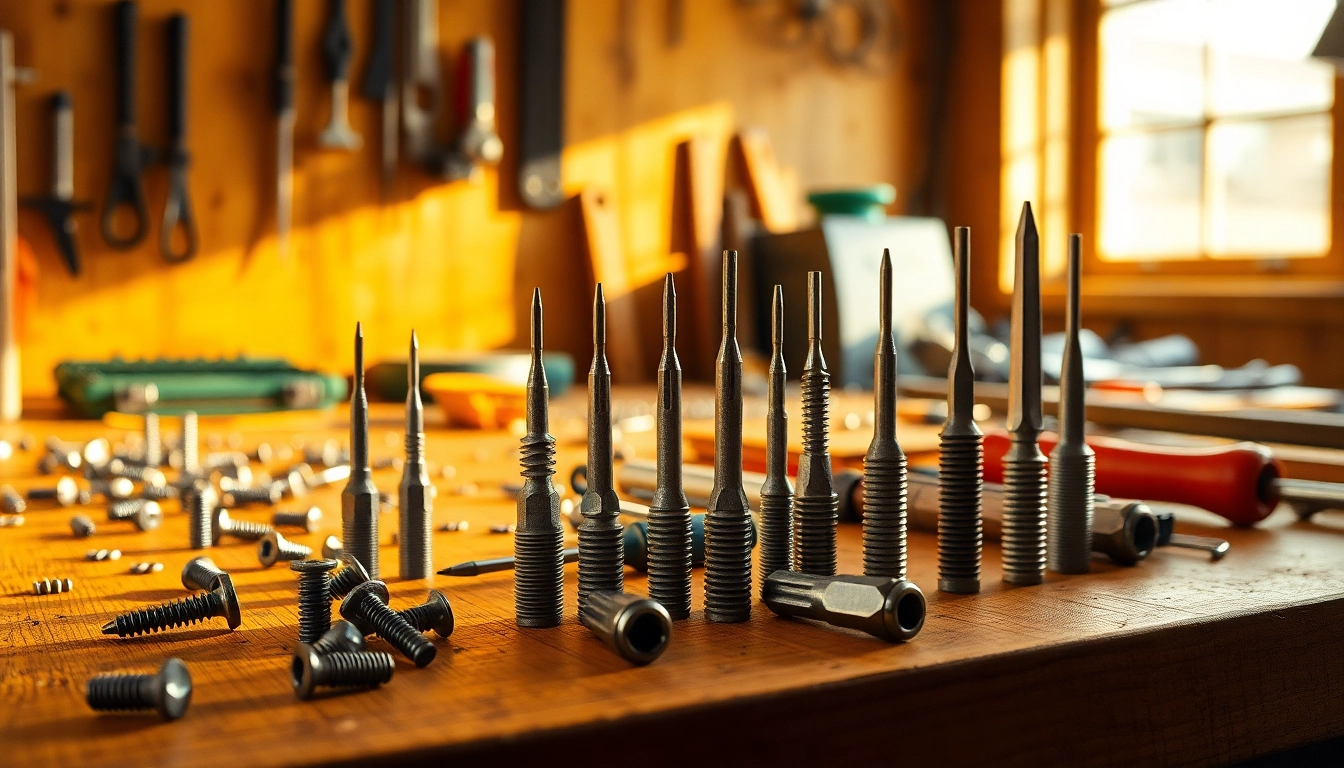 Cacciavite torx esposto su un banco di lavoro in legno, evidenziando strumenti di precisione per uso fai-da-te e professionale.