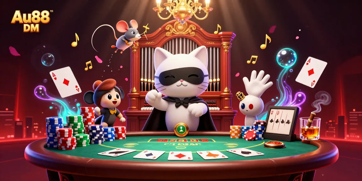 Play exciting games at Au88 DM while enjoying thrilling poker elements and a vibrant casino atmosphere.