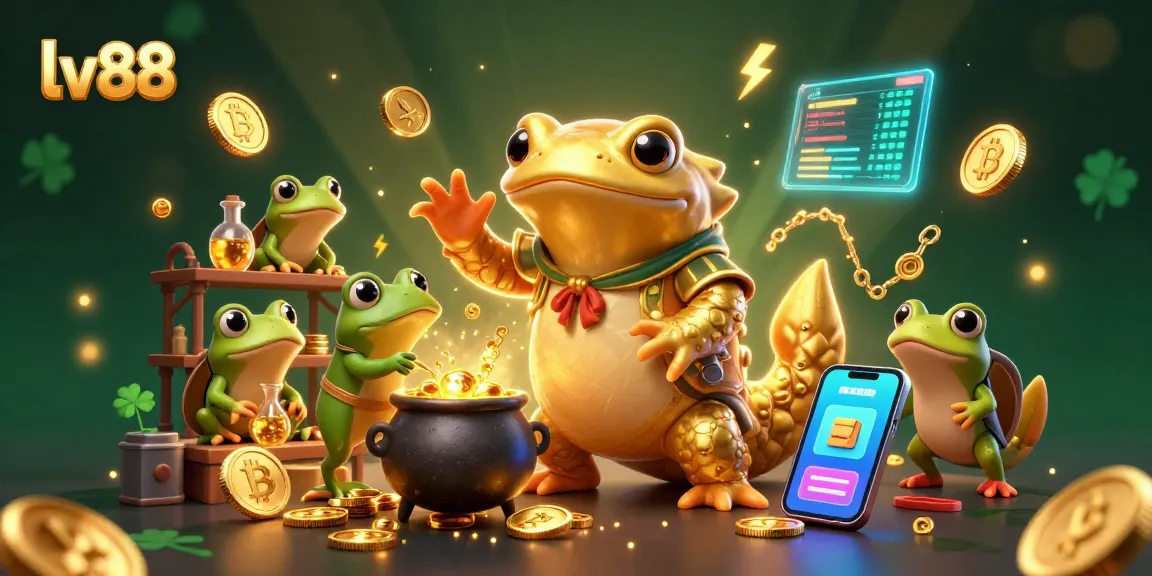 Experience excitement at lv88 with a magical scene of alchemy and golden rewards.
