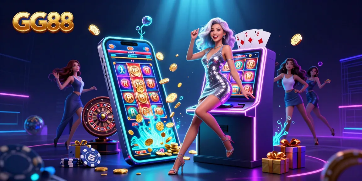 Experience excitement at GG88 with stunning jackpots and vibrant casino elements.
