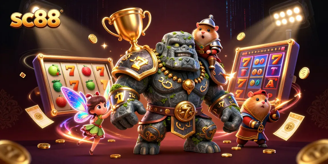 Engage with sc88’s thrilling slot games featuring dynamic characters and rich casino elements.