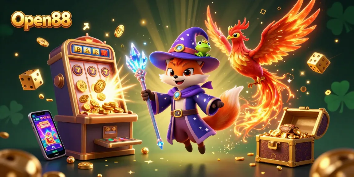 Experience the thrilling games at Open88, featuring vibrant jackpot rewards and an engaging casino atmosphere.
