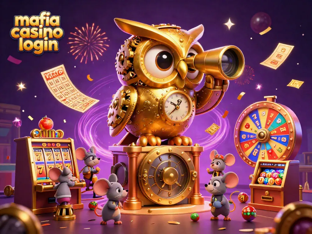 Engage with mafia casino login to access vibrant slot games and golden jackpots in this exciting illustration.