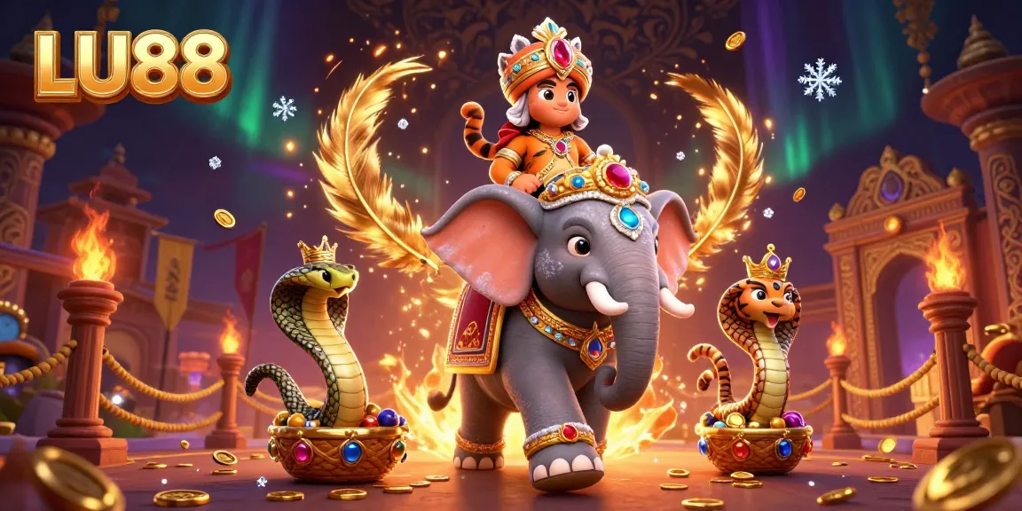 LU88 captures the excitement of winning with a colorful casino scene full of characters and vibrant details.