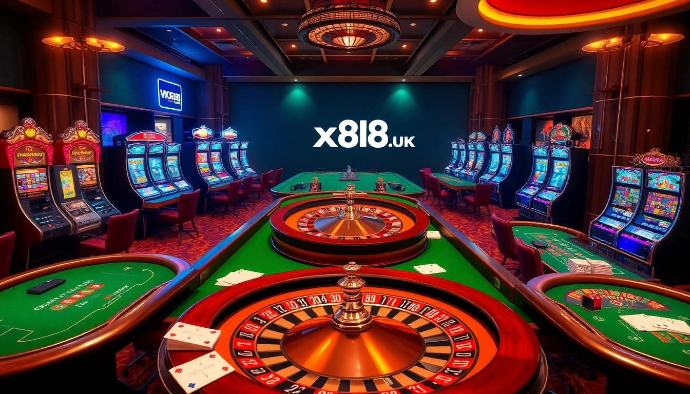 Experience thrilling games at xx88.uk.com with vibrant slot machines and lively casino tables.