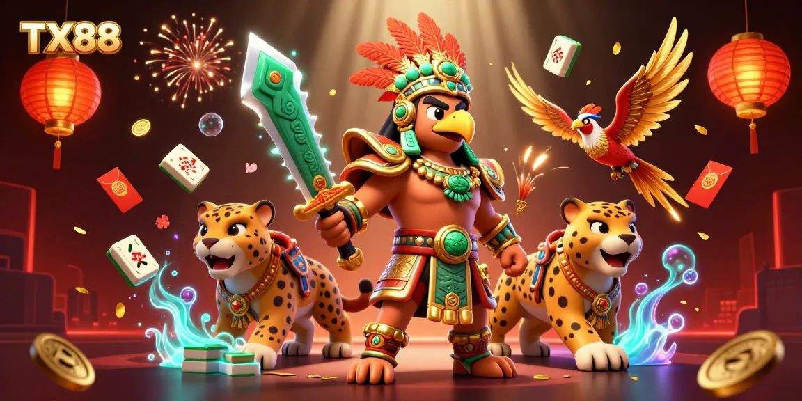 Engage in thrilling wins at TX88 with exciting live casino games featuring vibrant 3D illustrations.
