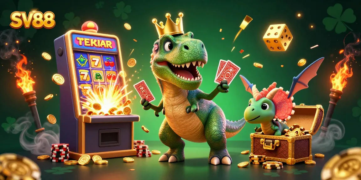 Experience thrilling gaming at SV88 with dynamic characters, explosive jackpots, and vibrant casino elements.