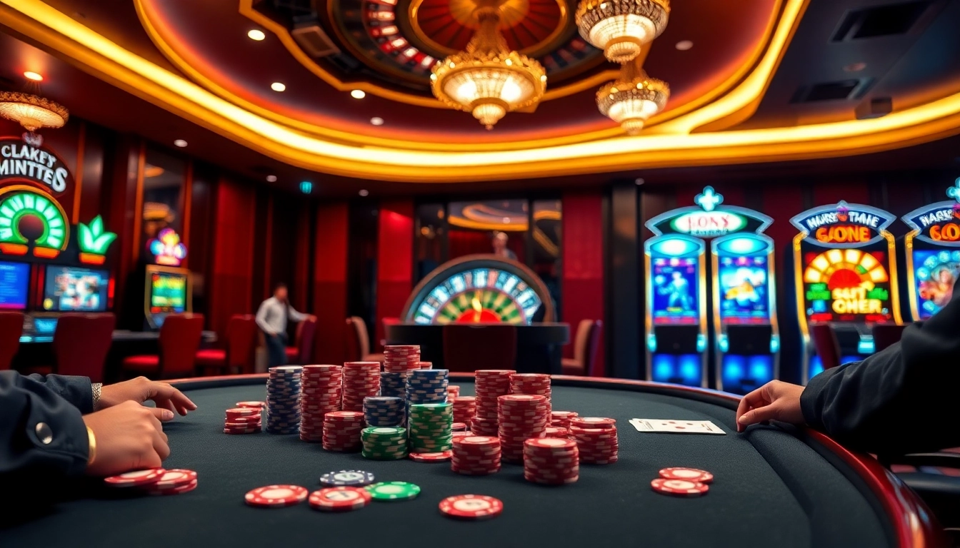 Engage in thrilling gaming action at Trang chủ Luck8 with poker, roulette, and slot machines.