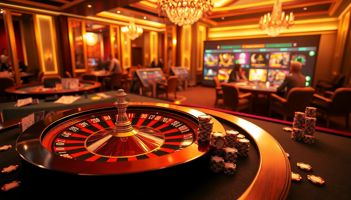 Experience the excitement of gambling with various games available on https://f168.vision/ set in a luxurious casino atmosphere.