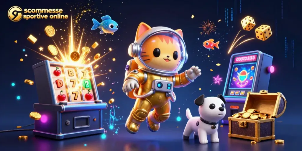 Bet on scommesse sportive online with dynamic 3D characters celebrating big wins
