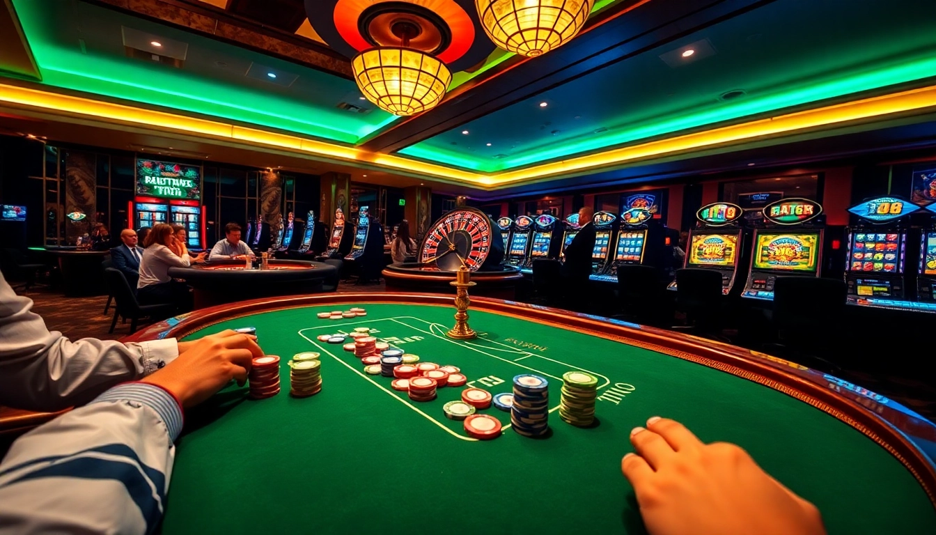 Engage in thrilling gambling at https://xx88.space/ with a vibrant casino atmosphere featuring poker and roulette.