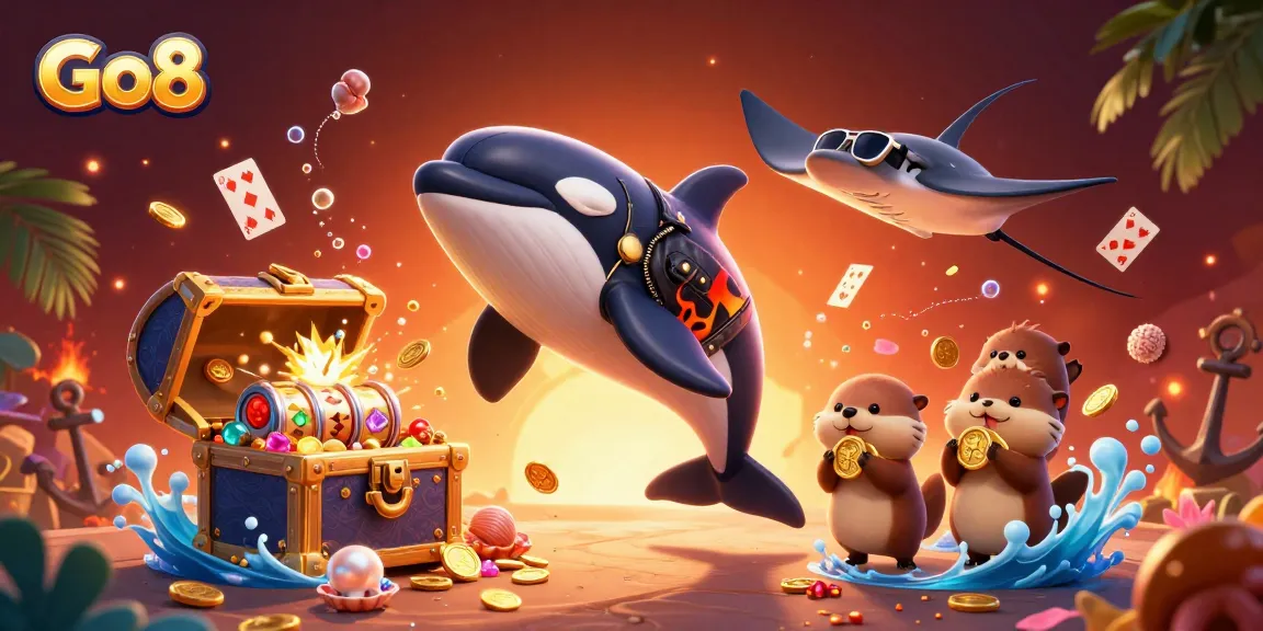 Experience thrilling gameplay and winning jackpots with Go8's vibrant casino scene full of excitement.