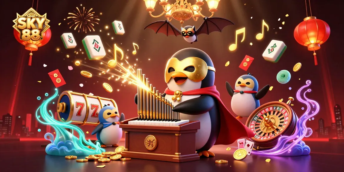 Experience the thrill of winning at SKY88, where vibrant gameplay and rewards come alive in a dynamic casino setting.
