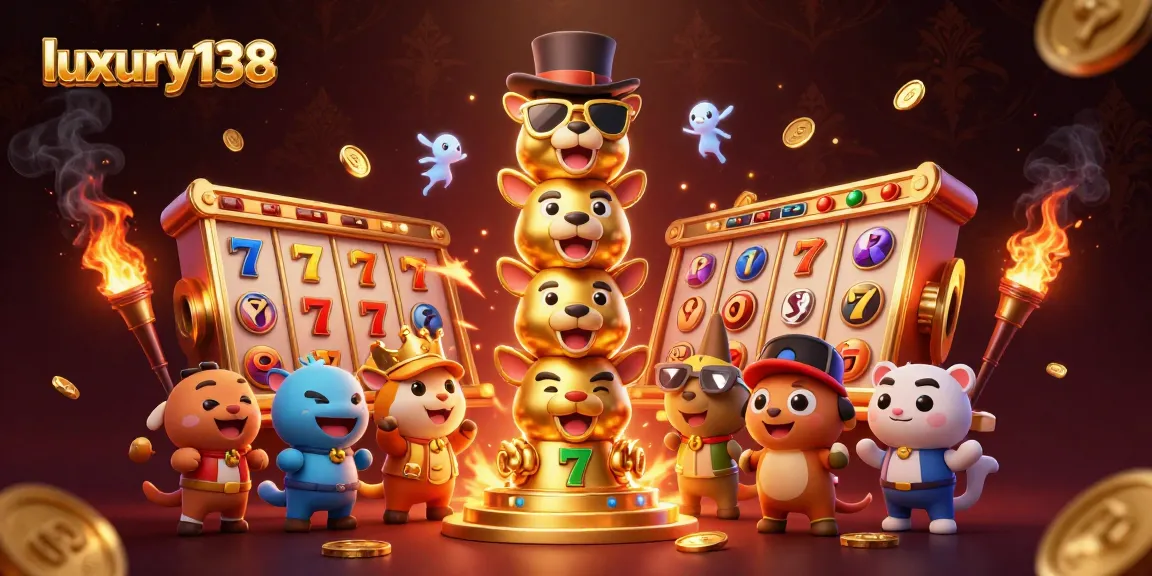 Play luxury138's exciting slot games with big wins and scatter symbols for better odds.