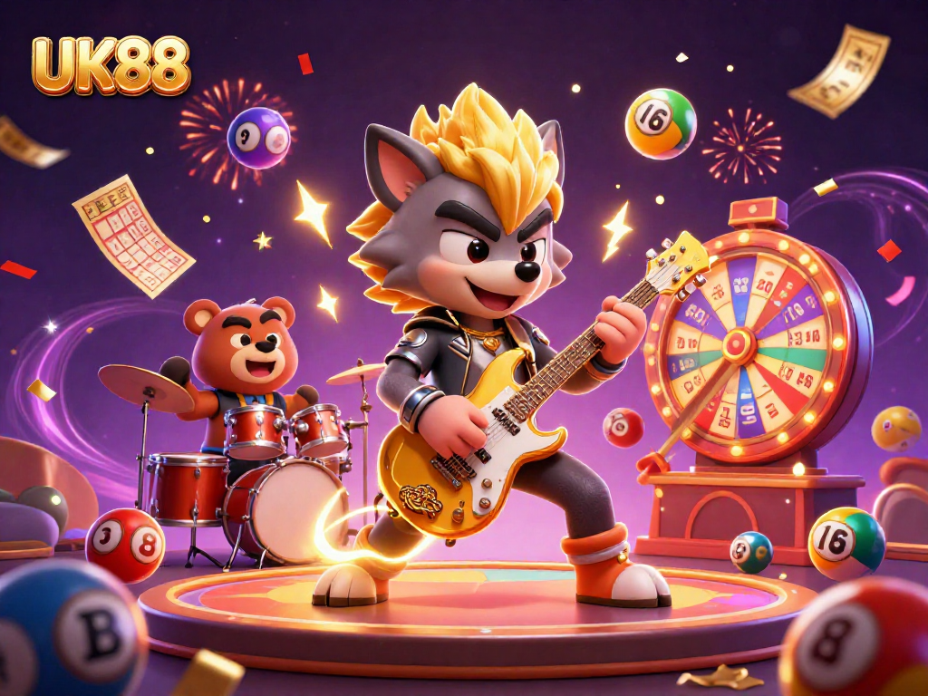 Engage with thrilling UK88 casino adventures featuring lively characters and exciting game elements.