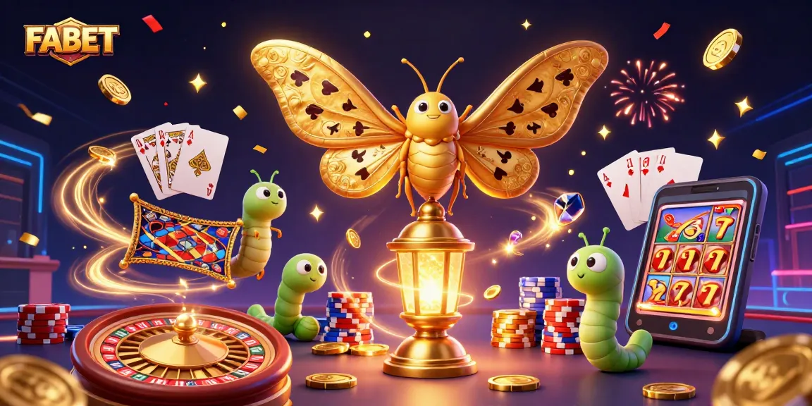Spin the fabulous FABET roulette with golden coins flying and vibrant casino scenes.
