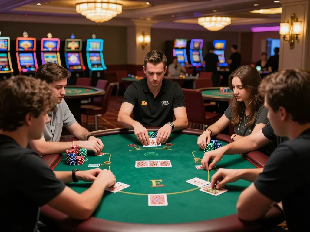 Join the excitement at 13win-asia with immersive poker gameplay at a vibrant casino table