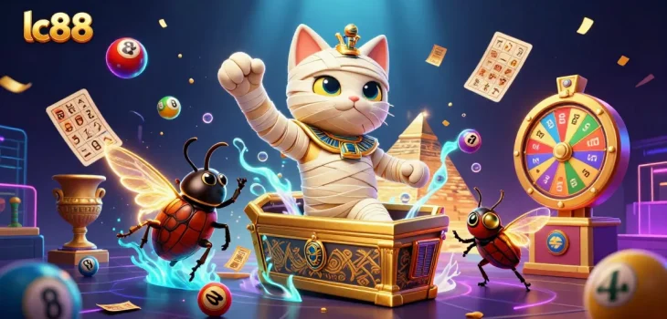 Engage with lc88 and enjoy thrilling casino games amidst radiant colors and creative scenes.