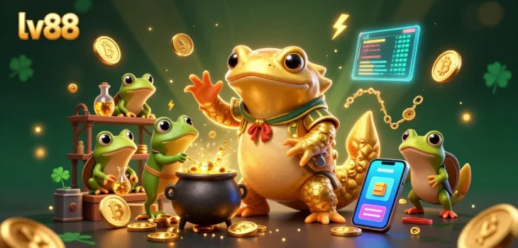 Experience excitement at lv88 with a magical scene of alchemy and golden rewards.